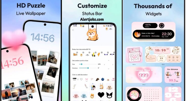 Mico – Create 4K Live Wallpapers with Smart Lock Screen Widgets